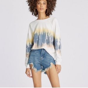 NWT | WILDFOX Stardust Sommers Sweatshirt
Baja Burst Tie Dye / LARGE